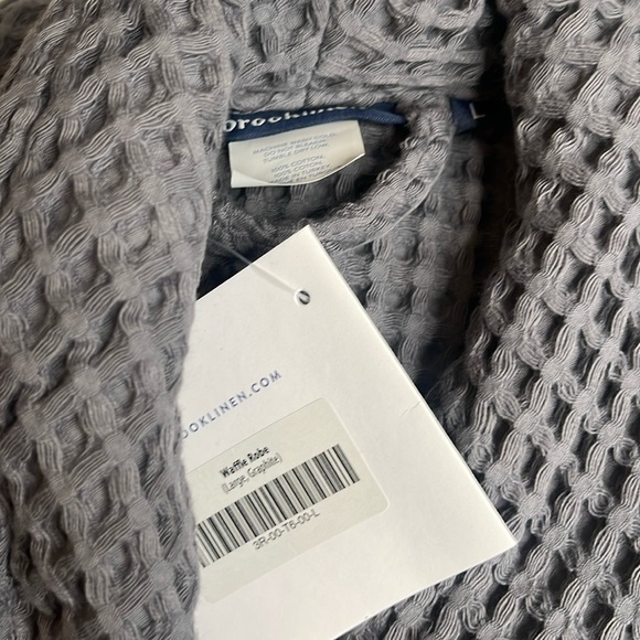 Waffle Robe, Graphite (Unisex) - Picture 2 of 5